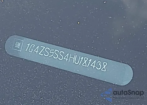 2017 Buick Lacrosse Premium z USA, uszkodzony, nr VIN 1G4ZS5SS4HU181438